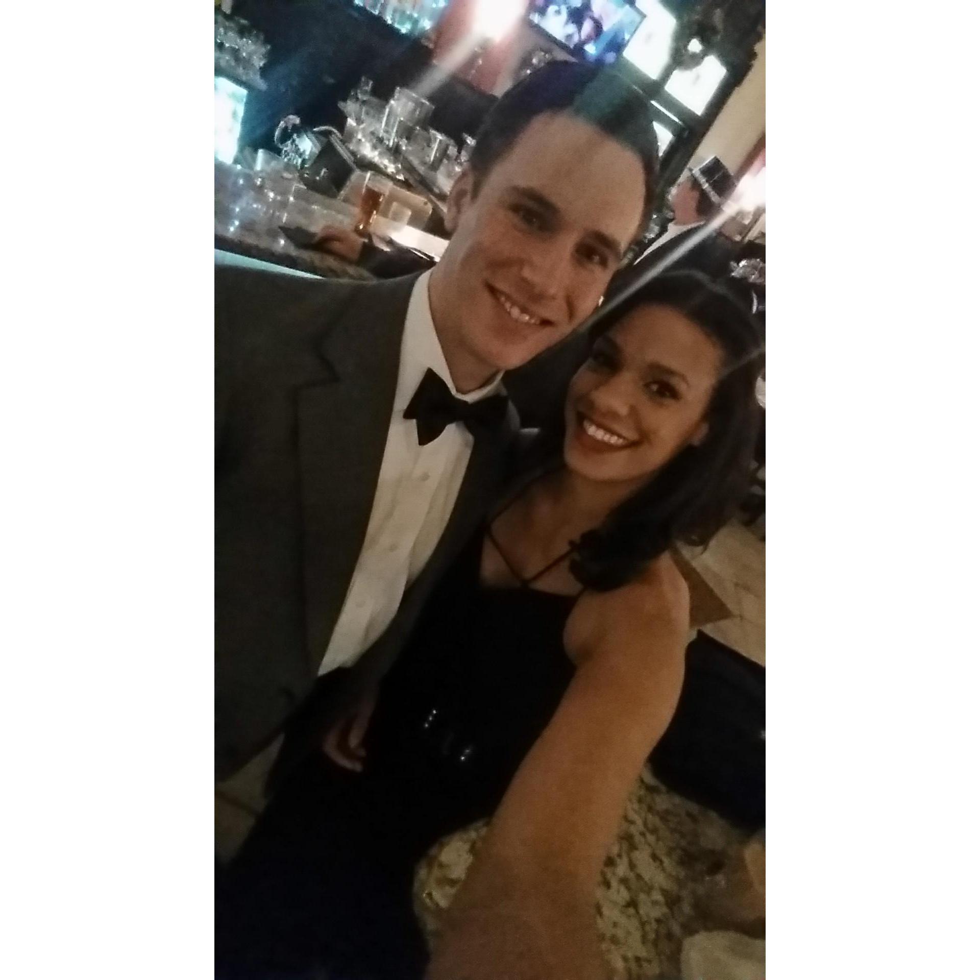 Our first New Year's Eve together 2015