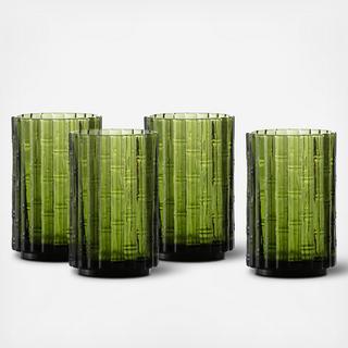 Mahalo Iced Beverage Glass, Set of 4