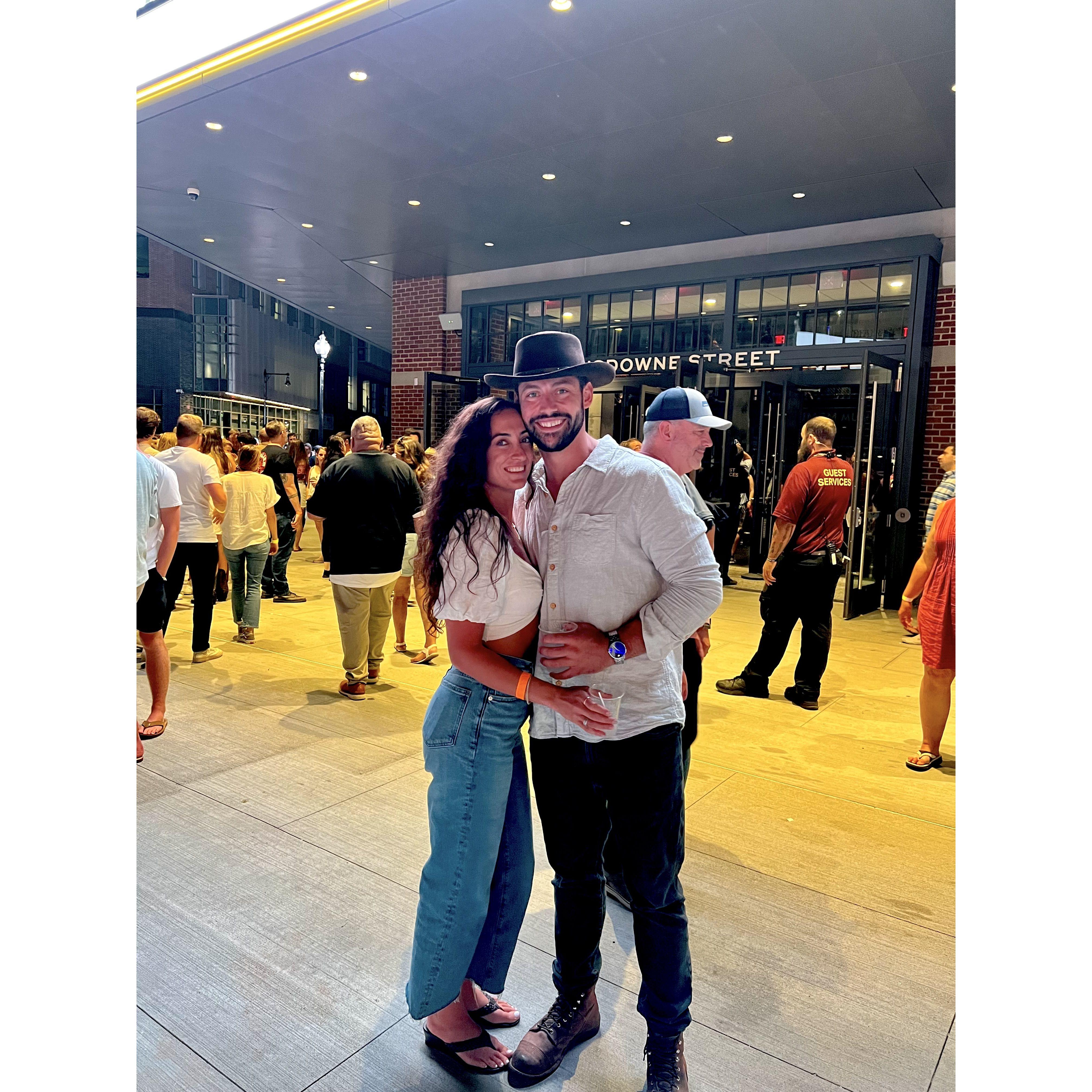 First concert together! Chris Stapleton !!
