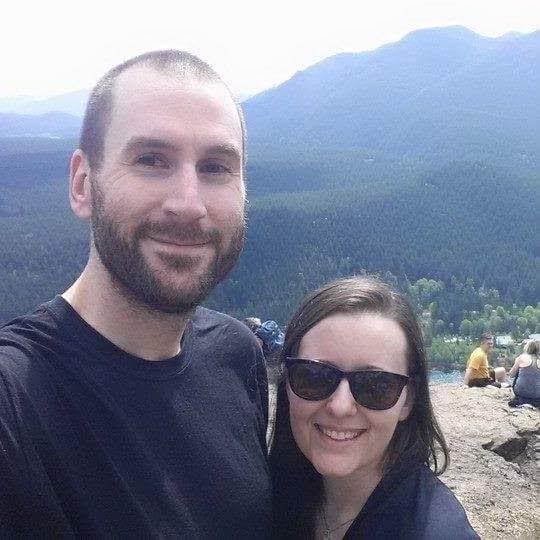 Atop Rattlesnake, a great hike in our area, we encourage you to go check it out!