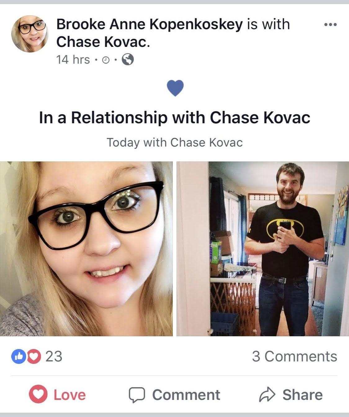 The Wedding Website of Brooke Kopenkoskey and Chase Kovac