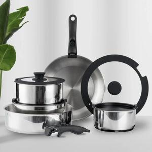 Gourmetific Stainless Steel Cookware Set