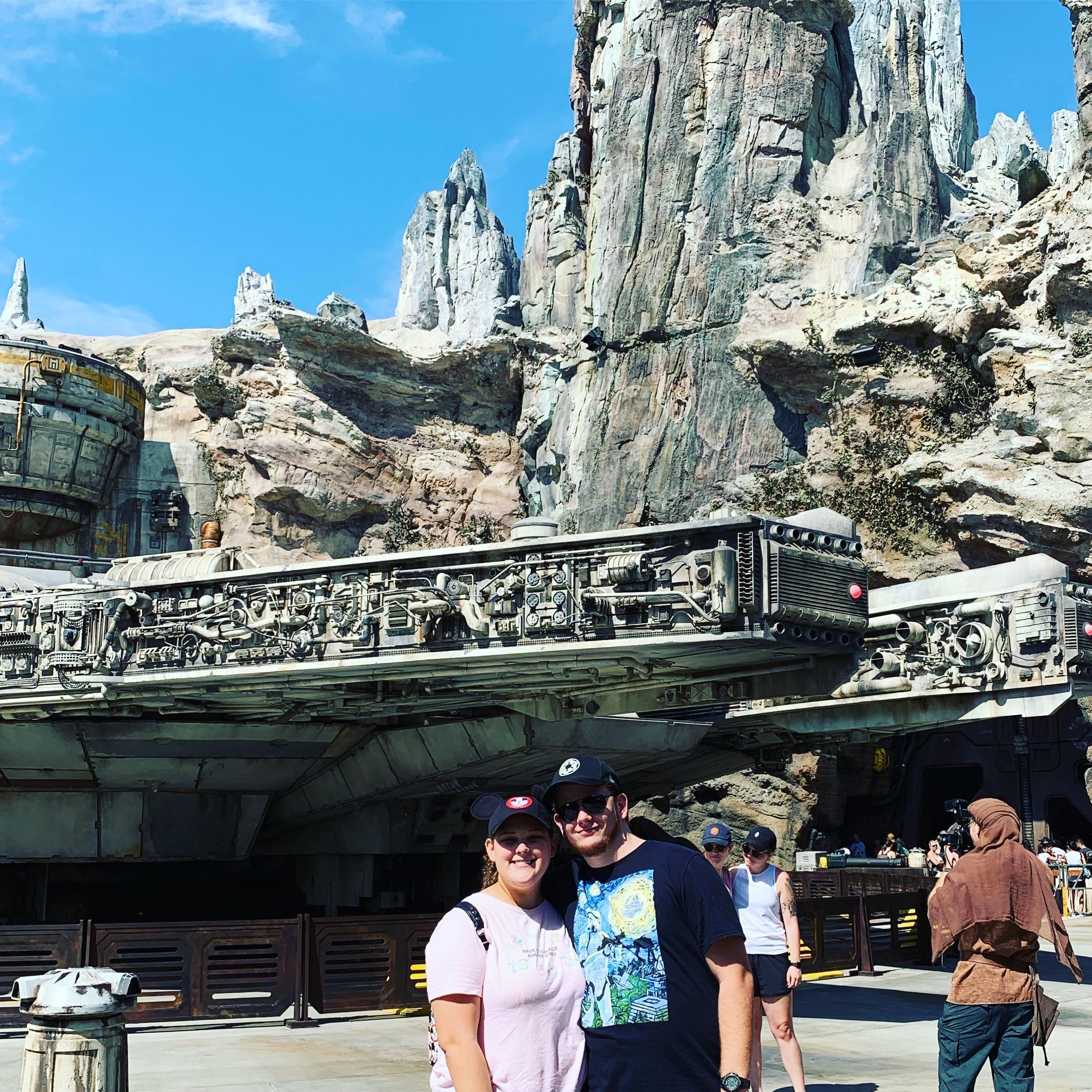 Jordan's first trip to Disneyland and Chelsey's....(who knows!)