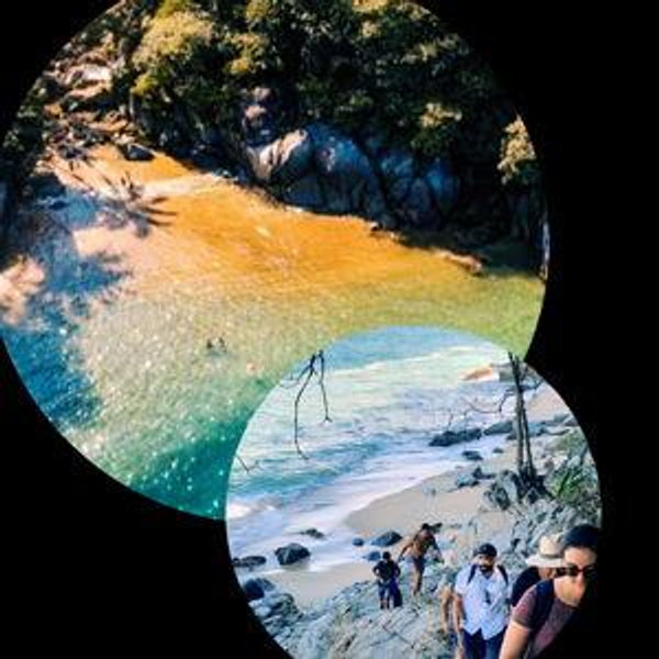 Full Day Trail Hike to Hidden Beaches with Snorkeling/Swimming For Two! 🏖💦 ⛰