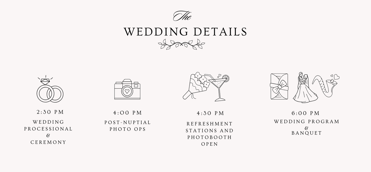 The Wedding Website of Alaissa Marie Magallon Cagayat and Sergio Monet Mendoza Alpino