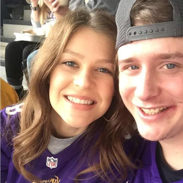 Just a Couple of Viking Fans!