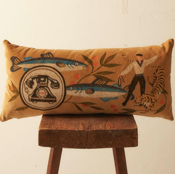 Custom Senior Cord Pillow