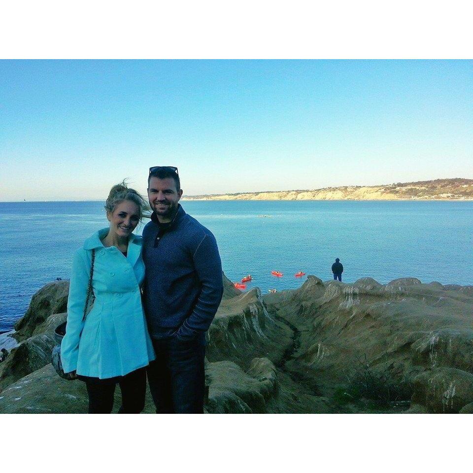 1st Anniversary. Stephen took Brittany on a surprise trip to San Diego.