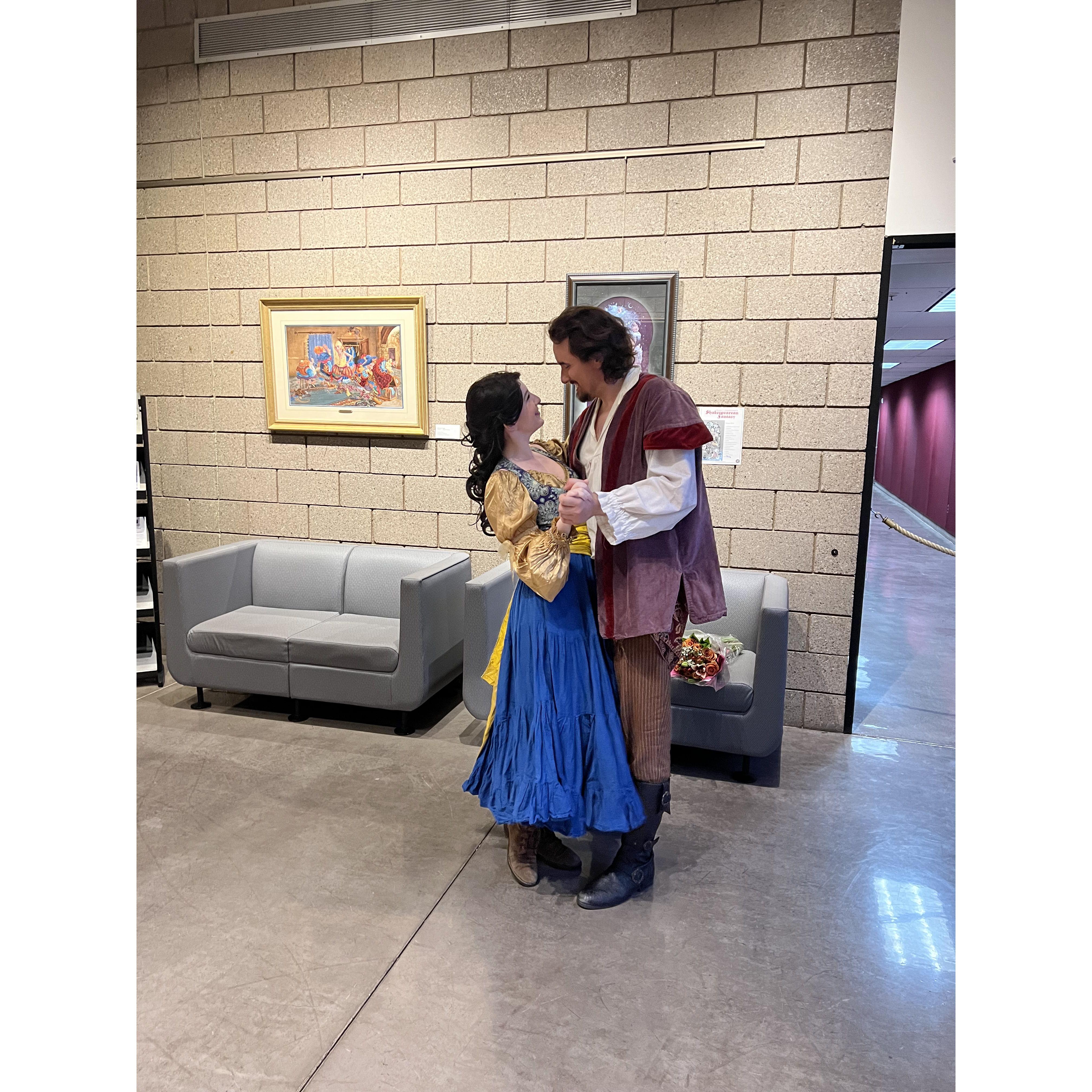 We said "I love you" shortly after this moment.