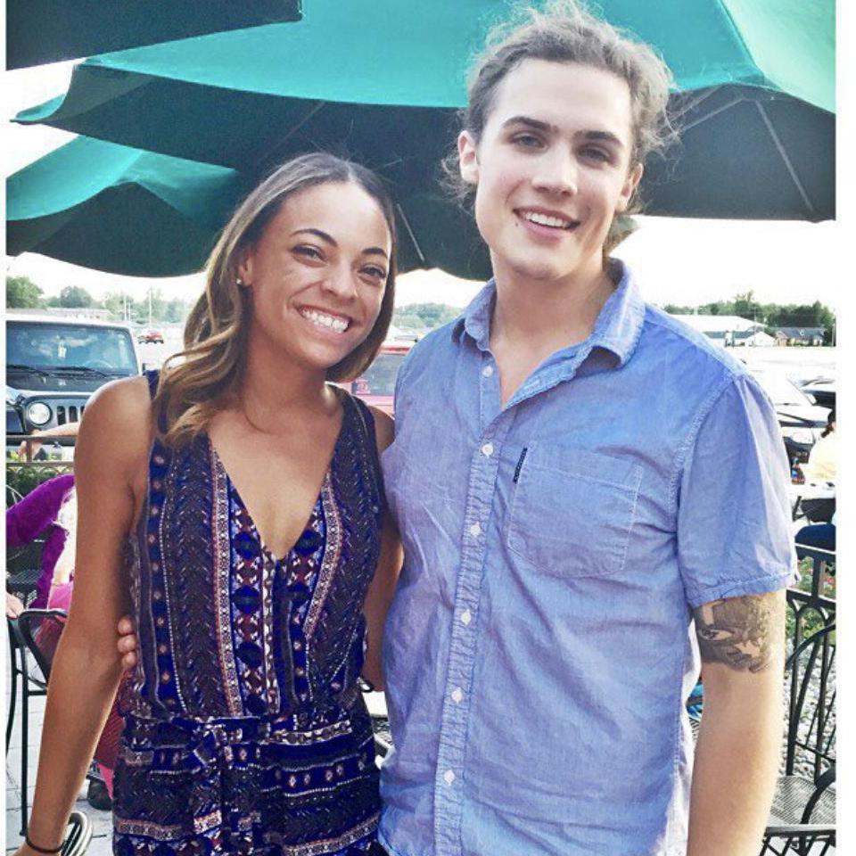 Our very first picture together! We just babiesss!