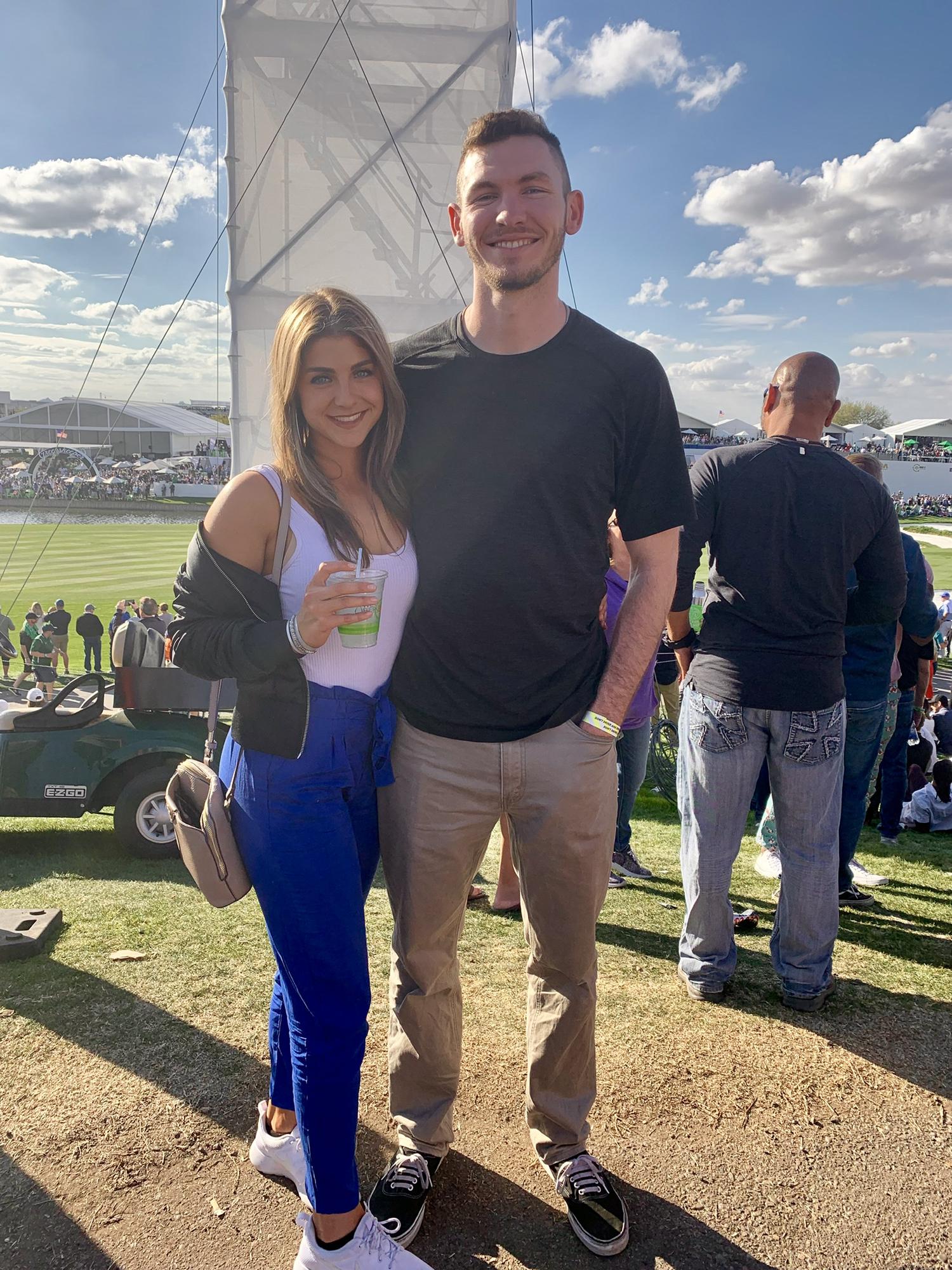 2019 Very first photo together as a couple