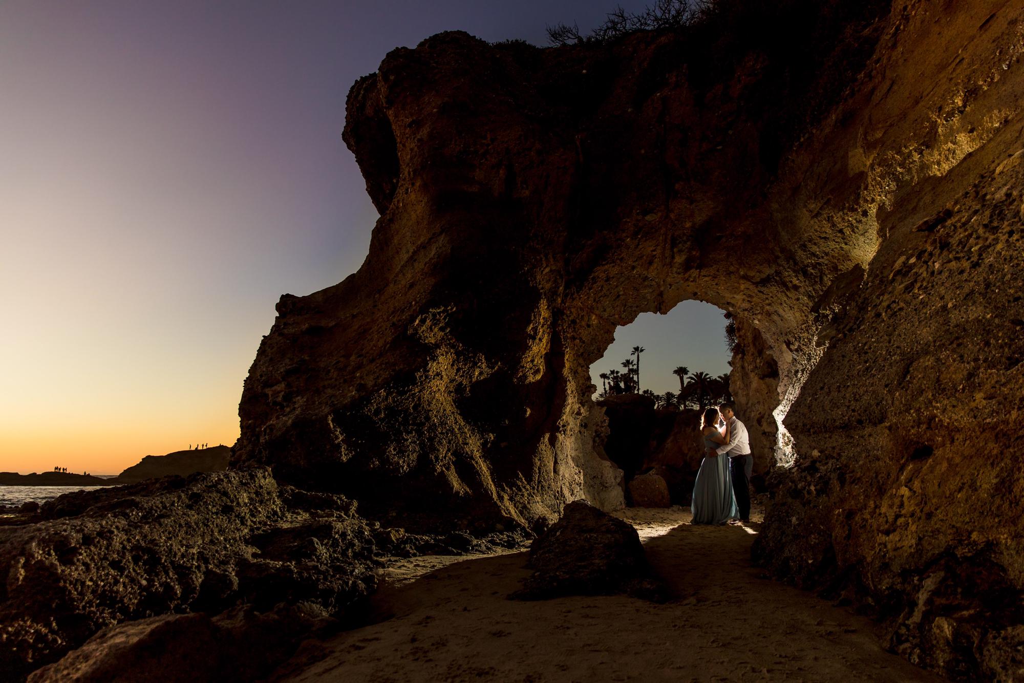 Small tunnel at Laguna Beach!