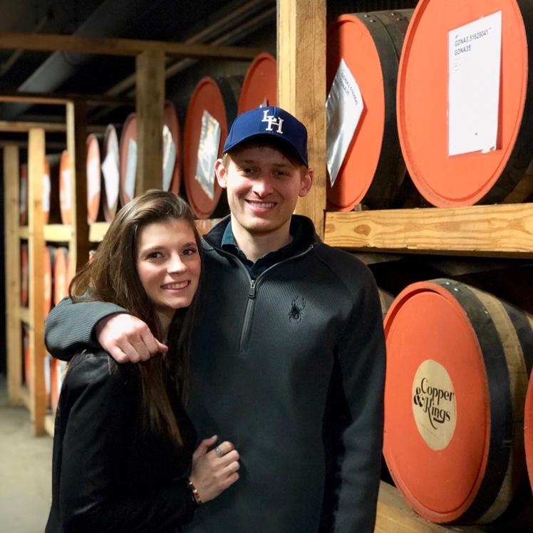 Bourbon tour of Copper and Kings with the McNair’s in Louisville!