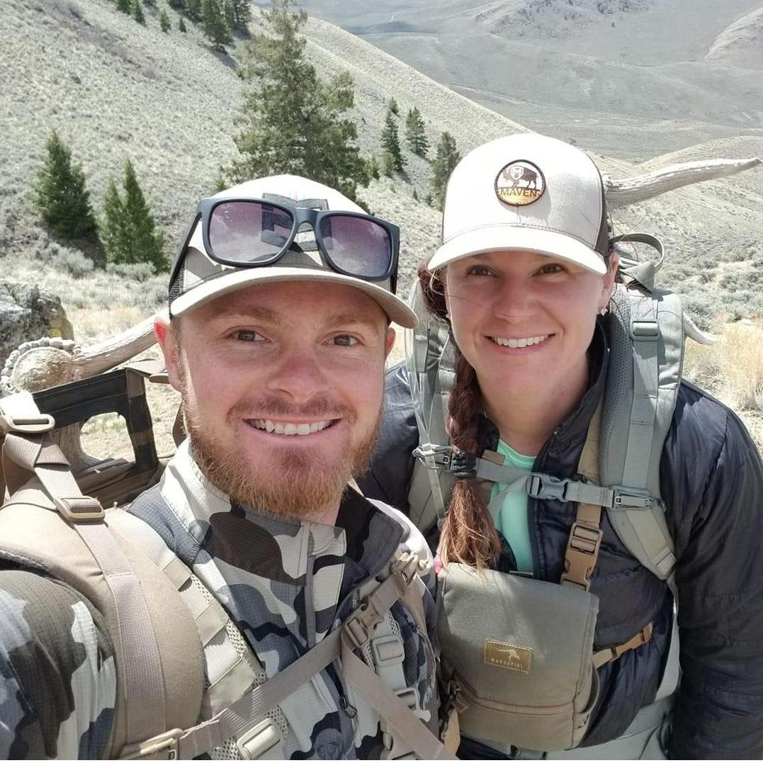 Jen's first horn hunting trip to Idaho, one of Mitchel's favorite activities.
