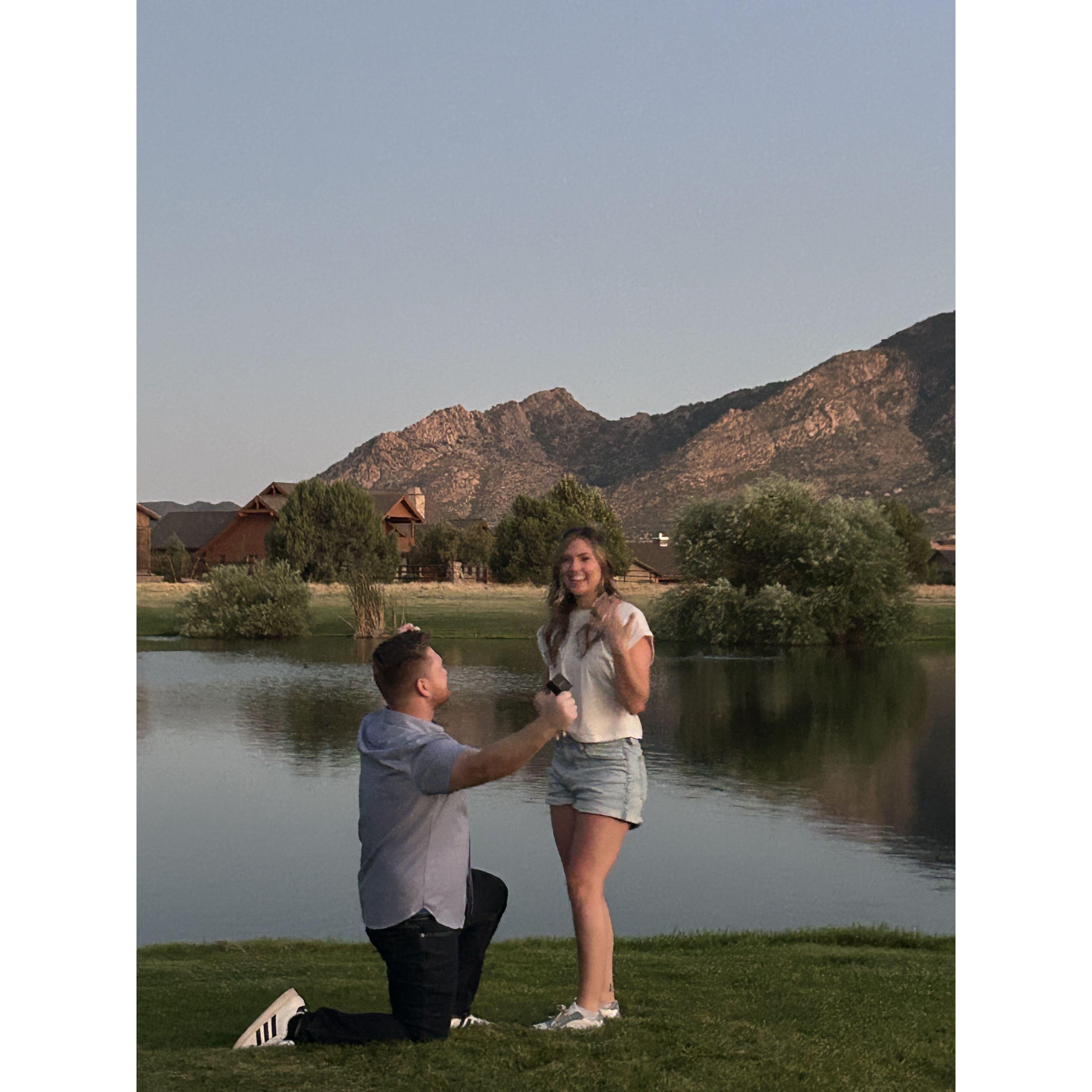 The big question! It was about time!