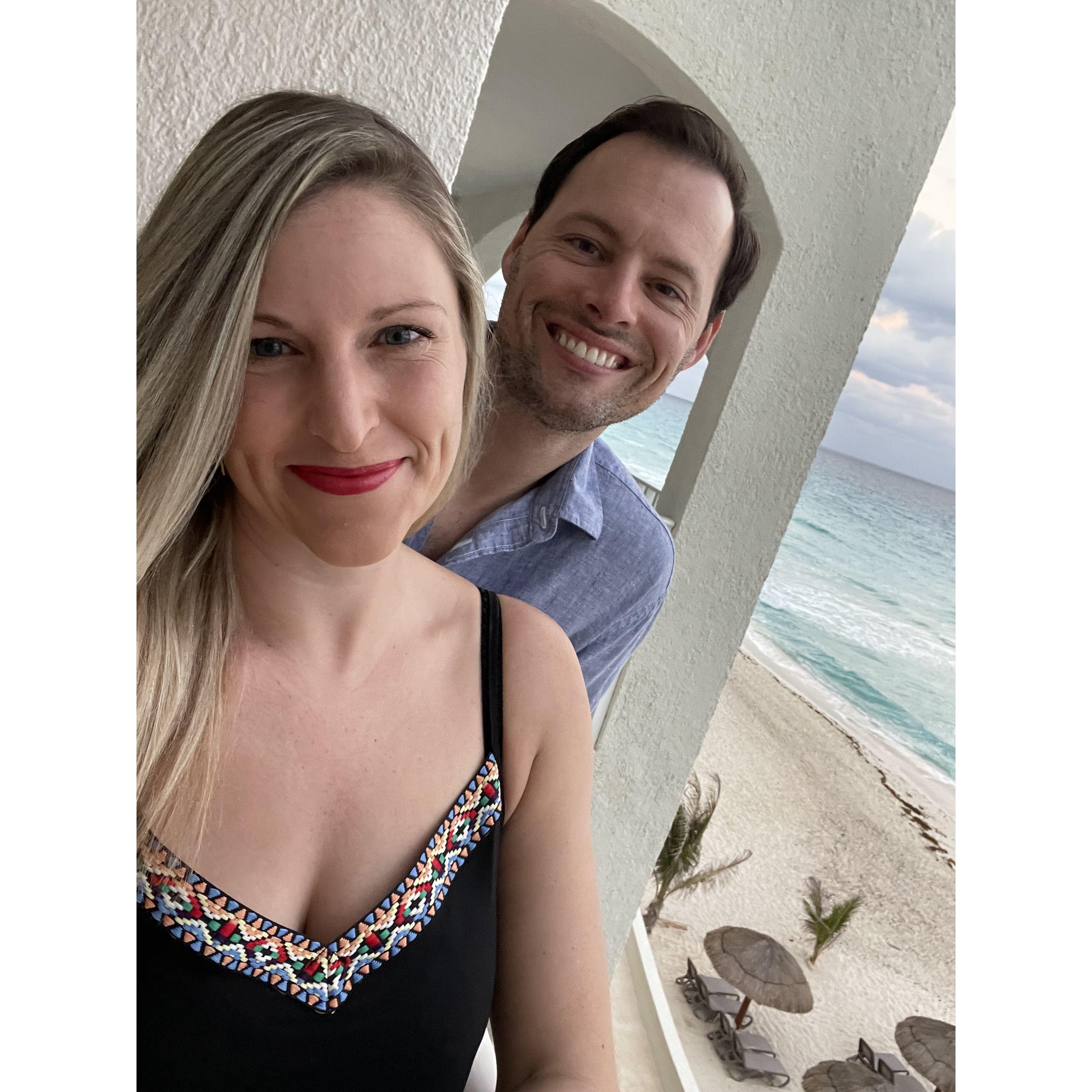Valentines trip to Cancun.