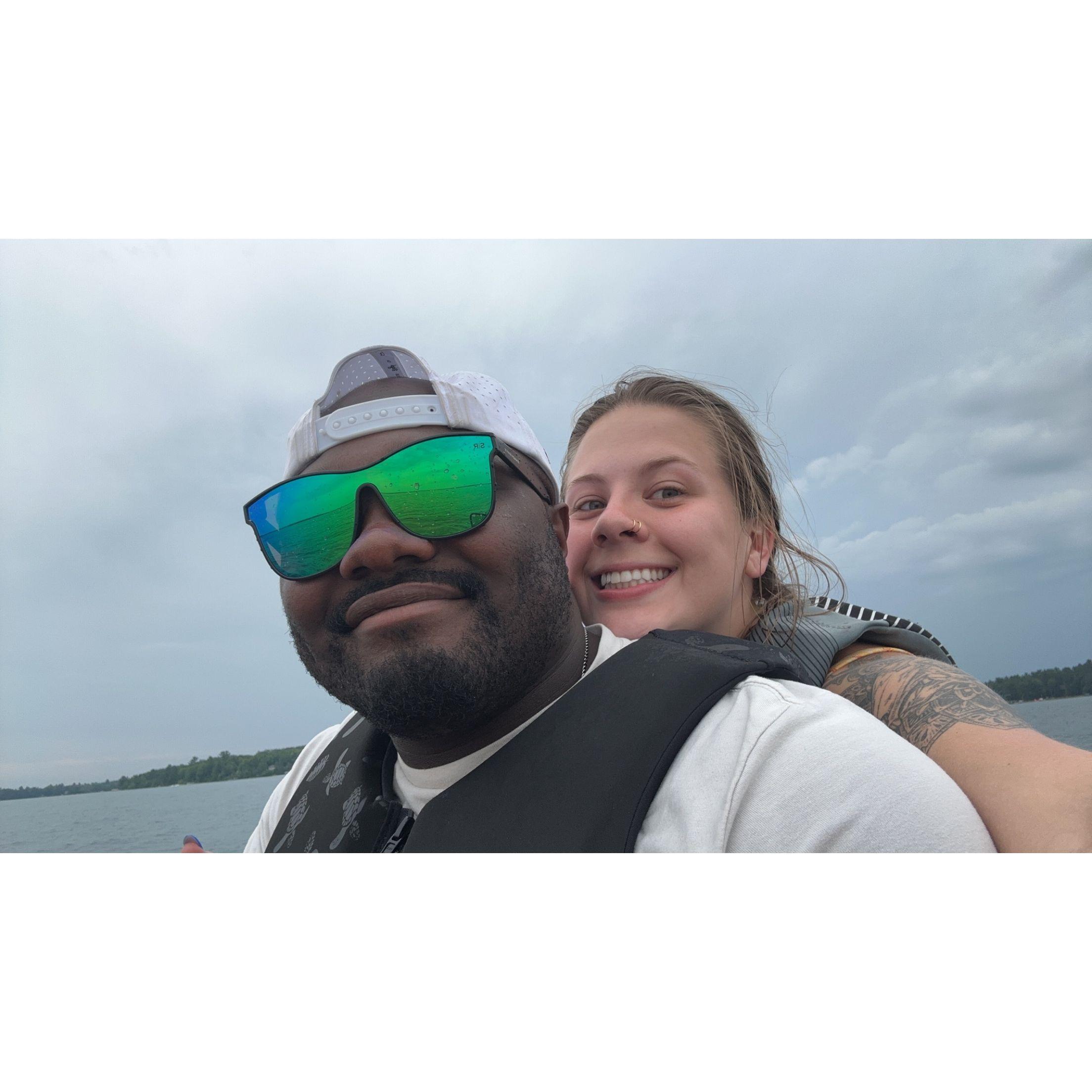 jet skiing on the 4th of July