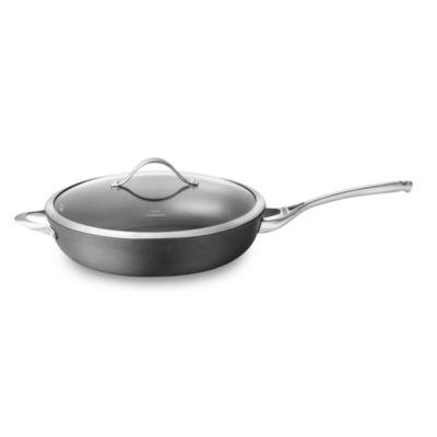 Calphalon® Contemporary Nonstick 13-Inch Covered Deep Fry Pan with Helper Handle
