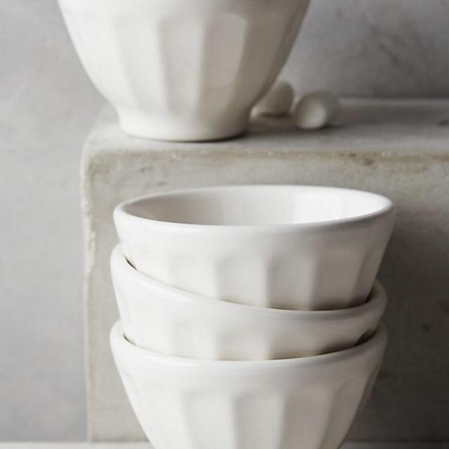 Anthropologie Mini Latte Bowls, Set of 4