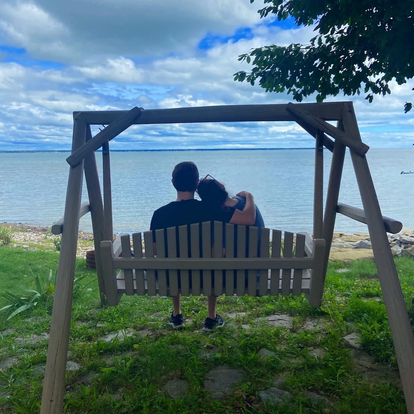 One of our favorite places to hang out, the Gailey cottage in Au Gres, MI