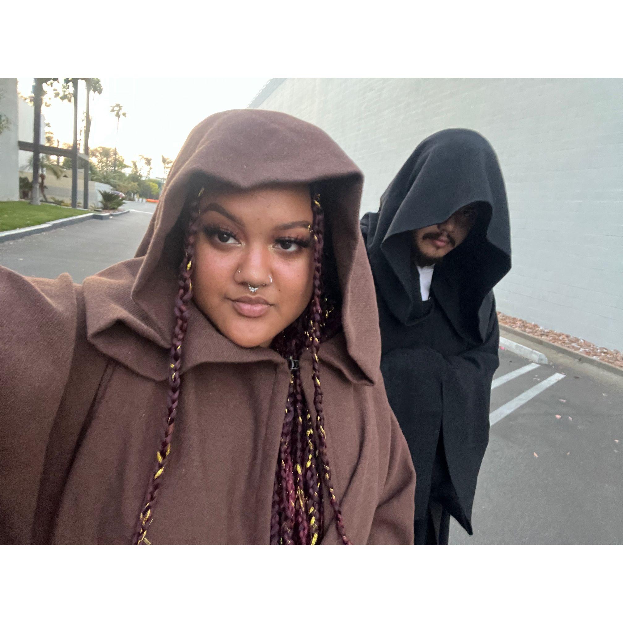 "The force is strong with this one"
