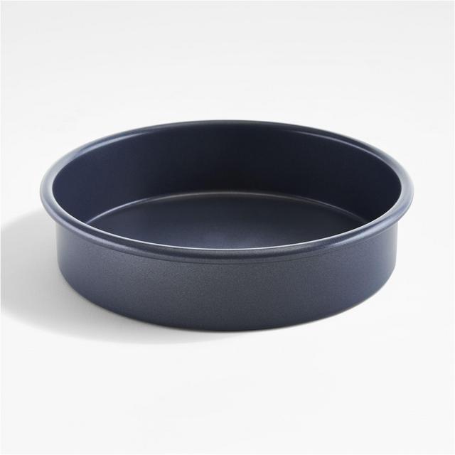 Crate & Barrel Slate Blue 8" Round Cake Pan