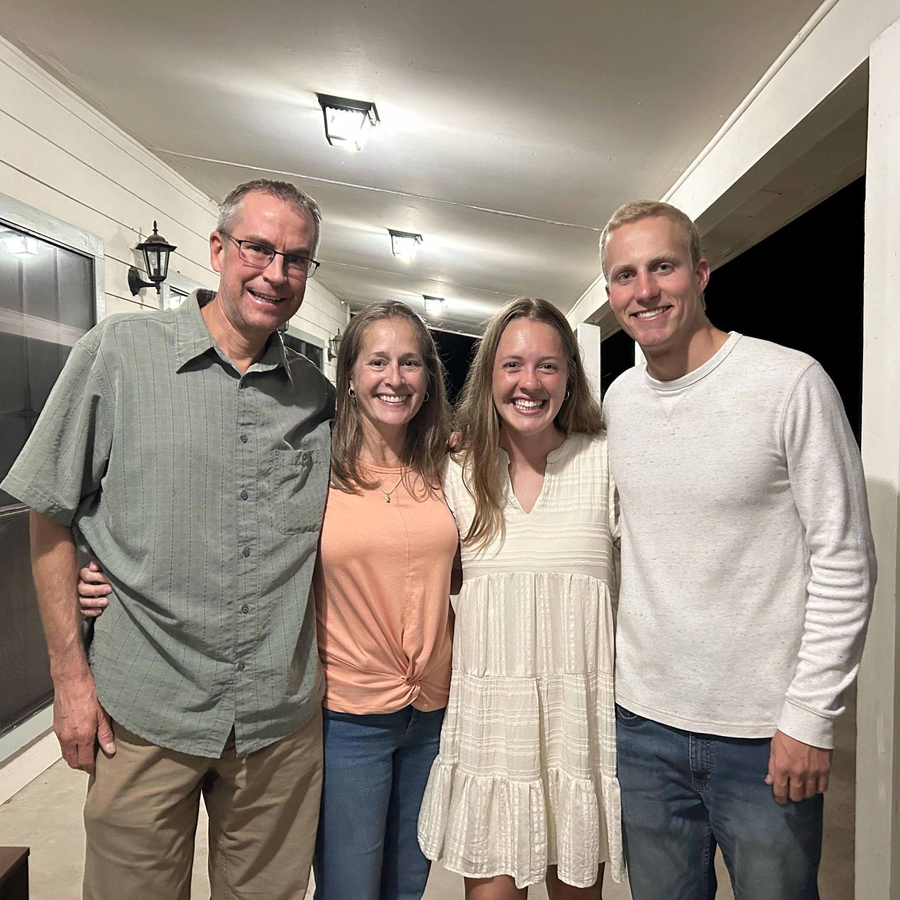 Rachel's Mom and stepdad surprised her at the engagement party! (10/22/23)