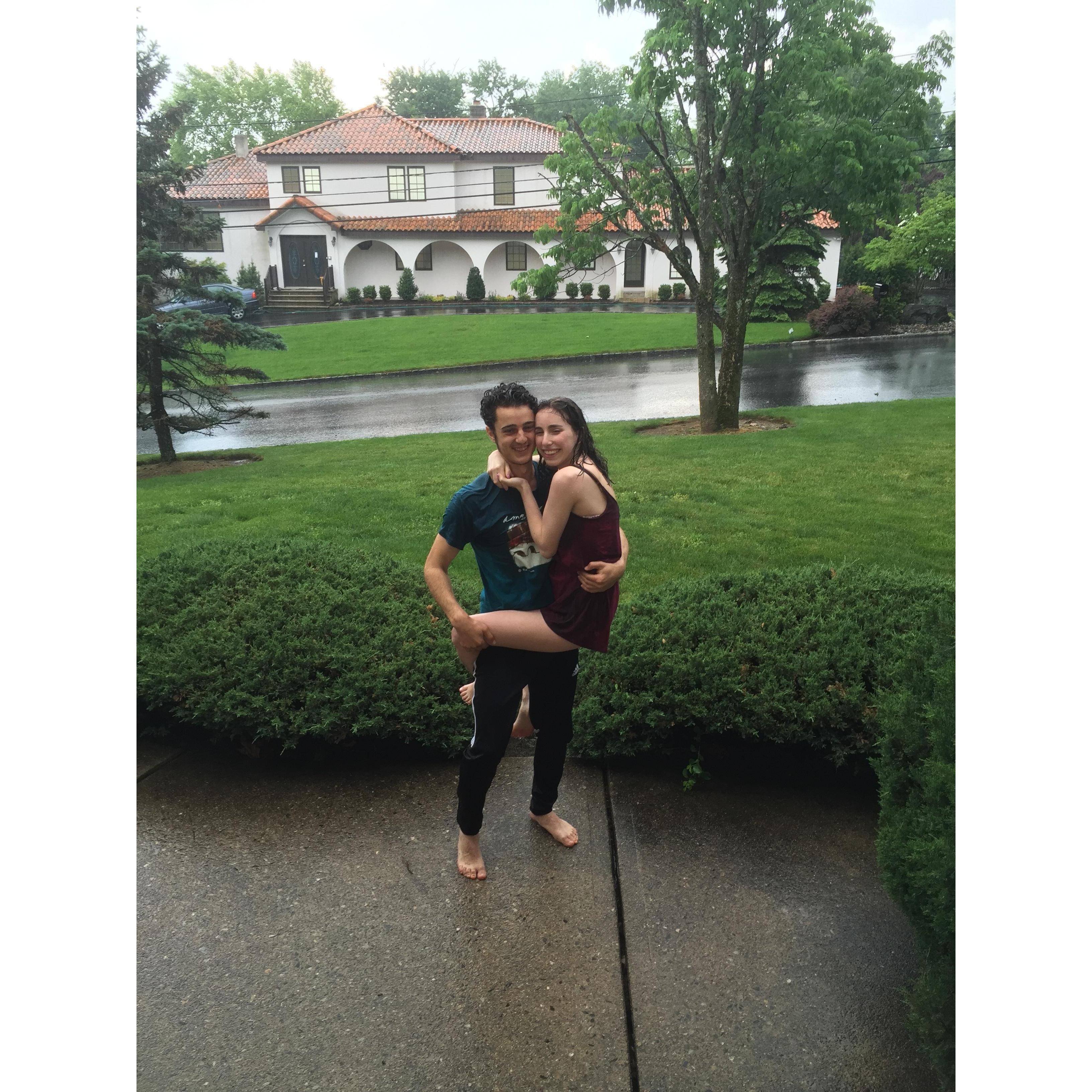 Will dance in the rain...ALWAYS.