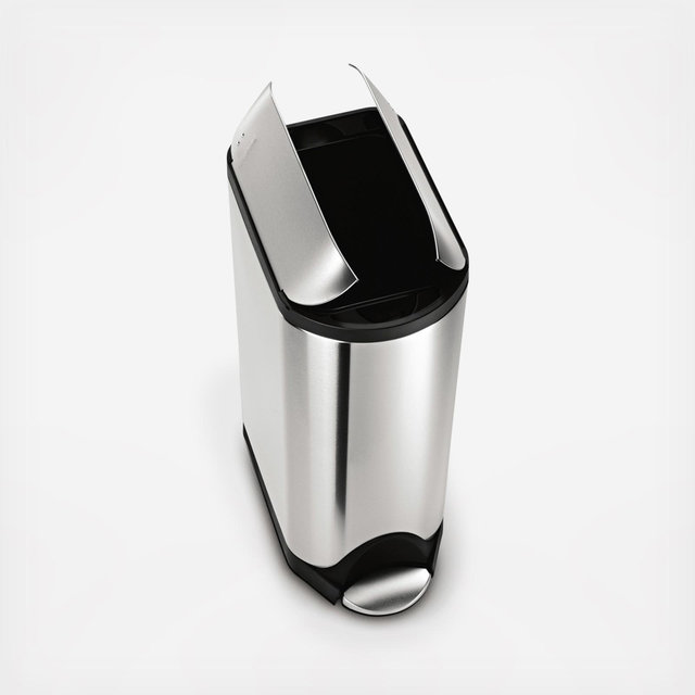 simplehuman, Large Stainless Steel Butterfly Step Can