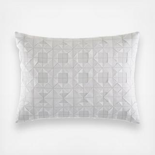 Tuille Floral Origami Decorative Pillow