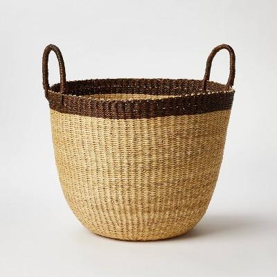 Round Elephant Grass Basket - Threshold™ designed with Studio McGee
