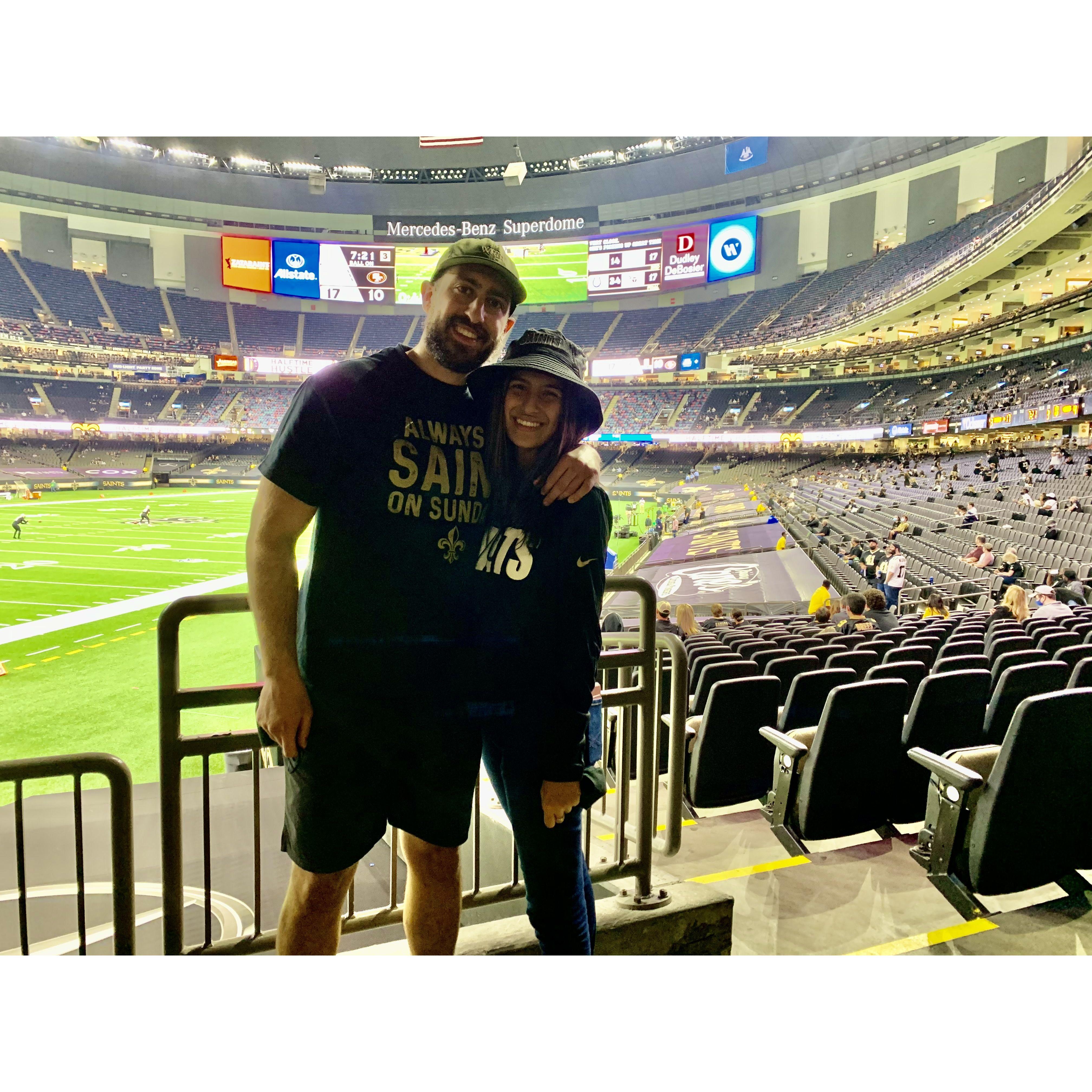 November 2020: Jen shows Mark around her favorite city, New Orleans!