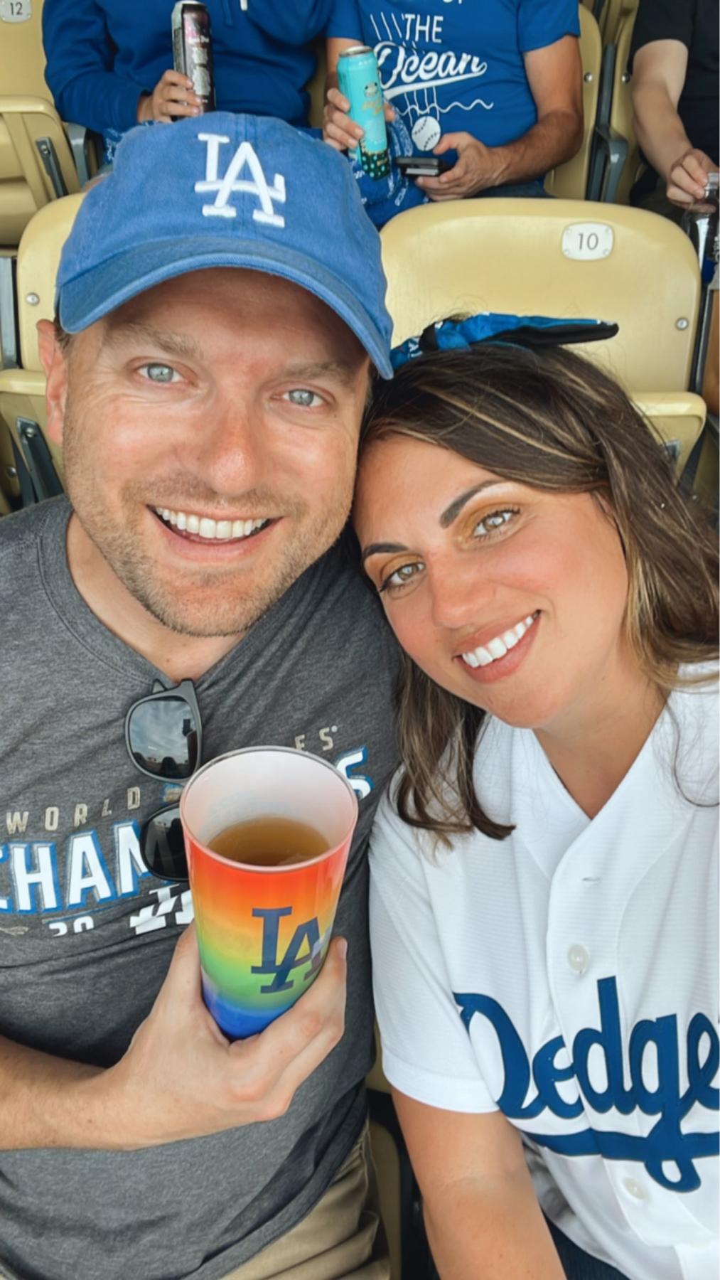 We love going to baseball games