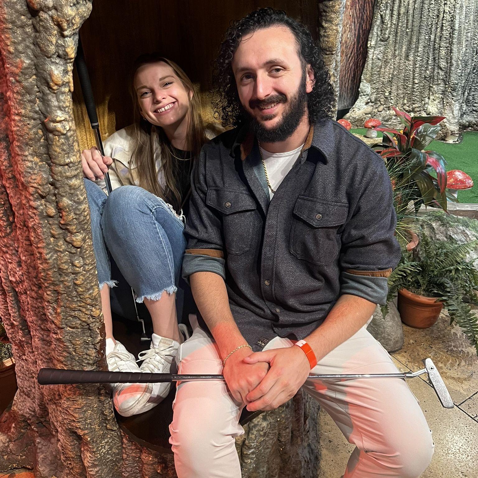 Minigolf with the family '25