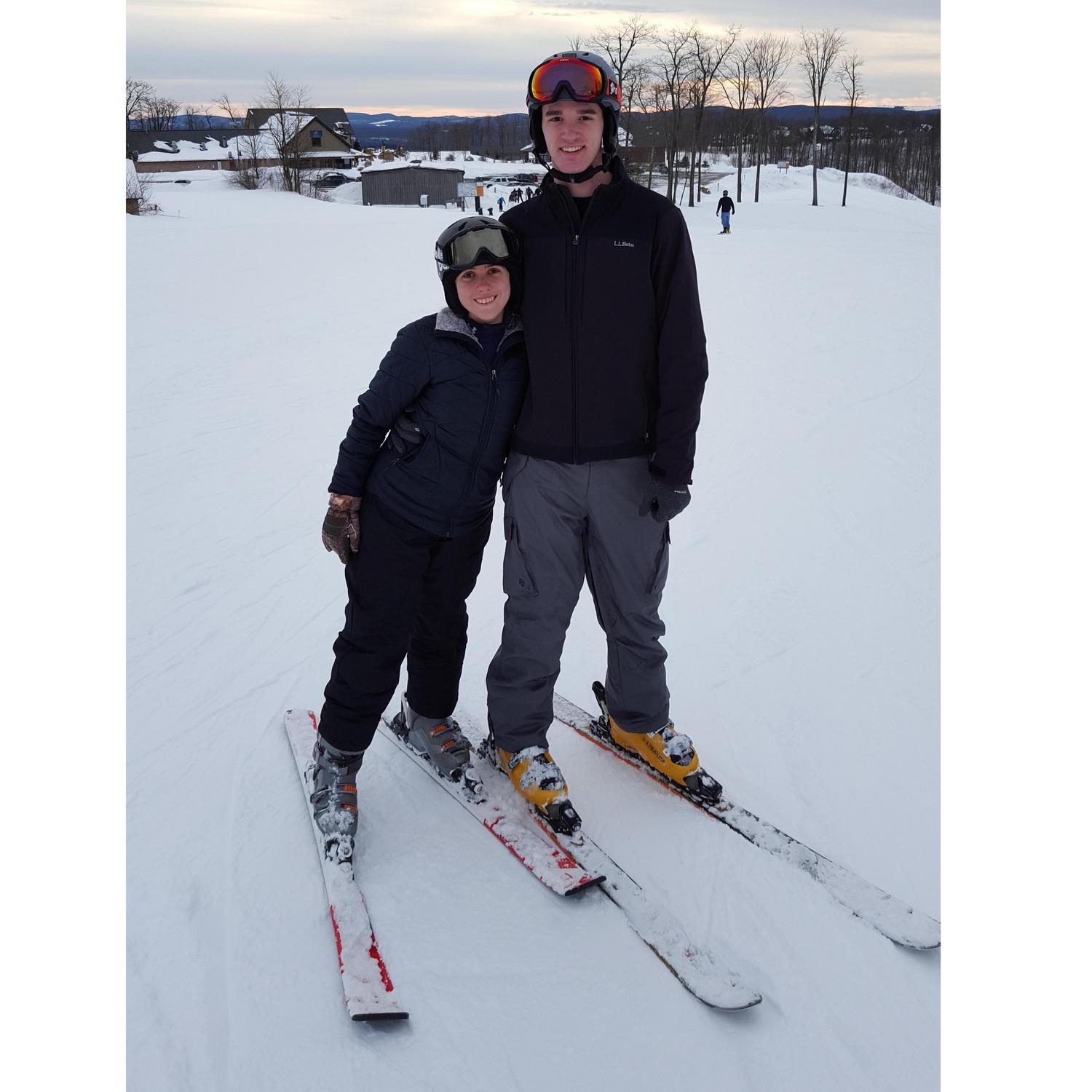 Tommy the ski instructor.