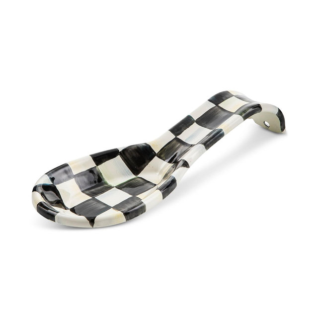 Mackenzie-Childs Courtly Check Spoon Rest