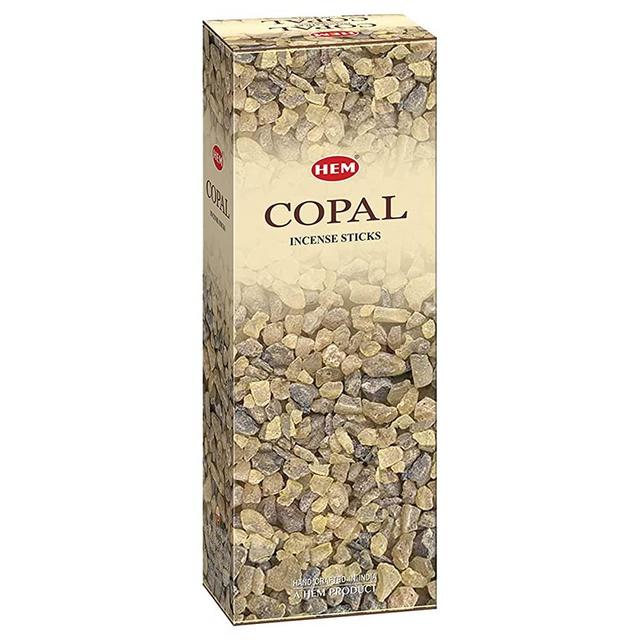 Copal - Box of Six 20 Stick Tubes - HEM Incense