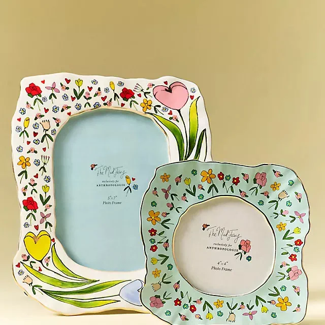 The Mud Fairy Floral Frame