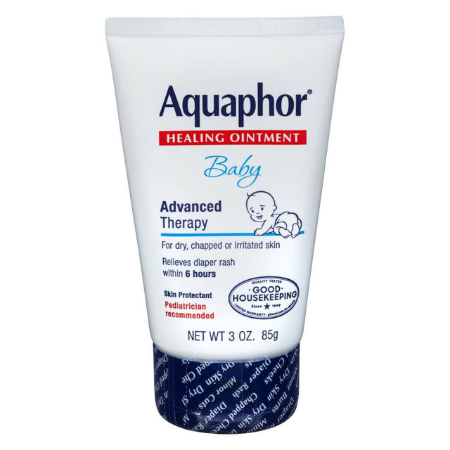 Aquaphor Baby Healing Ointment - Advanced Therapy to Help Heal Diaper Rash and Chapped Skin - 3oz. Tube