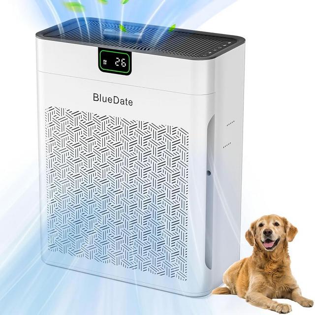 Air Purifiers for bedroom with PM 2.5 Display Air Quality Sensor,Remove Pet Hair Dust Smoke Pollutants Odor, 25dB Sleep Mode, Timer,Aromatherapy,HEPA Air Purifier for Home Large Room up to 1100 Sq Ft