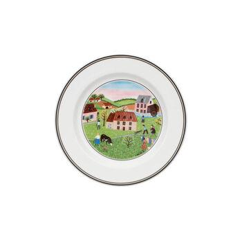 Design Naif Appetizer/Dessert Plate #2 - Spring Morning