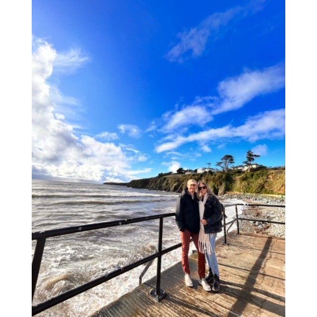 Halverson family vacation visiting Tramore, Ireland 2023.