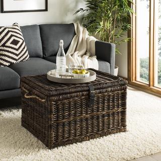 Small Caden Wicker Storage Trunk