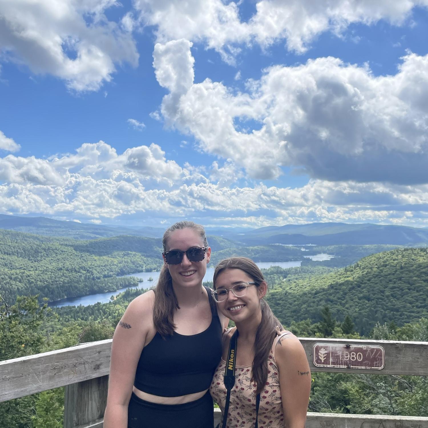 A beautiful hike in Canada. We met great people & had lots of fun walking for hours and hours.