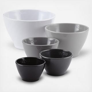 Melamine 5-Piece Nesting Measuring Cup Set