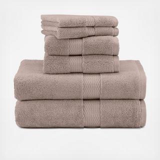 Organic Cotton 6-Piece Towel Set