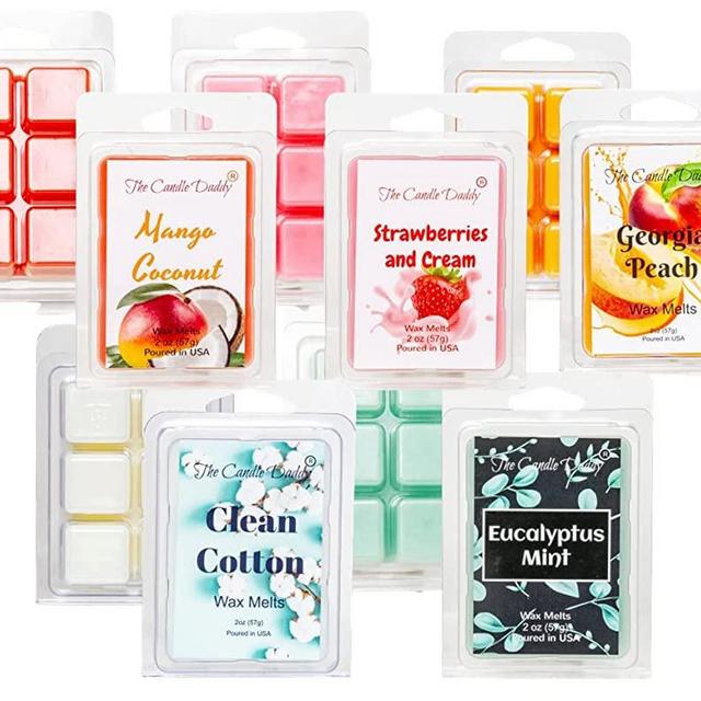 The Candle Daddy Family Friendly FAVES Volume II - 5 Pack of Wax Melts - 30 Total Cubes - 10 Total Ounces