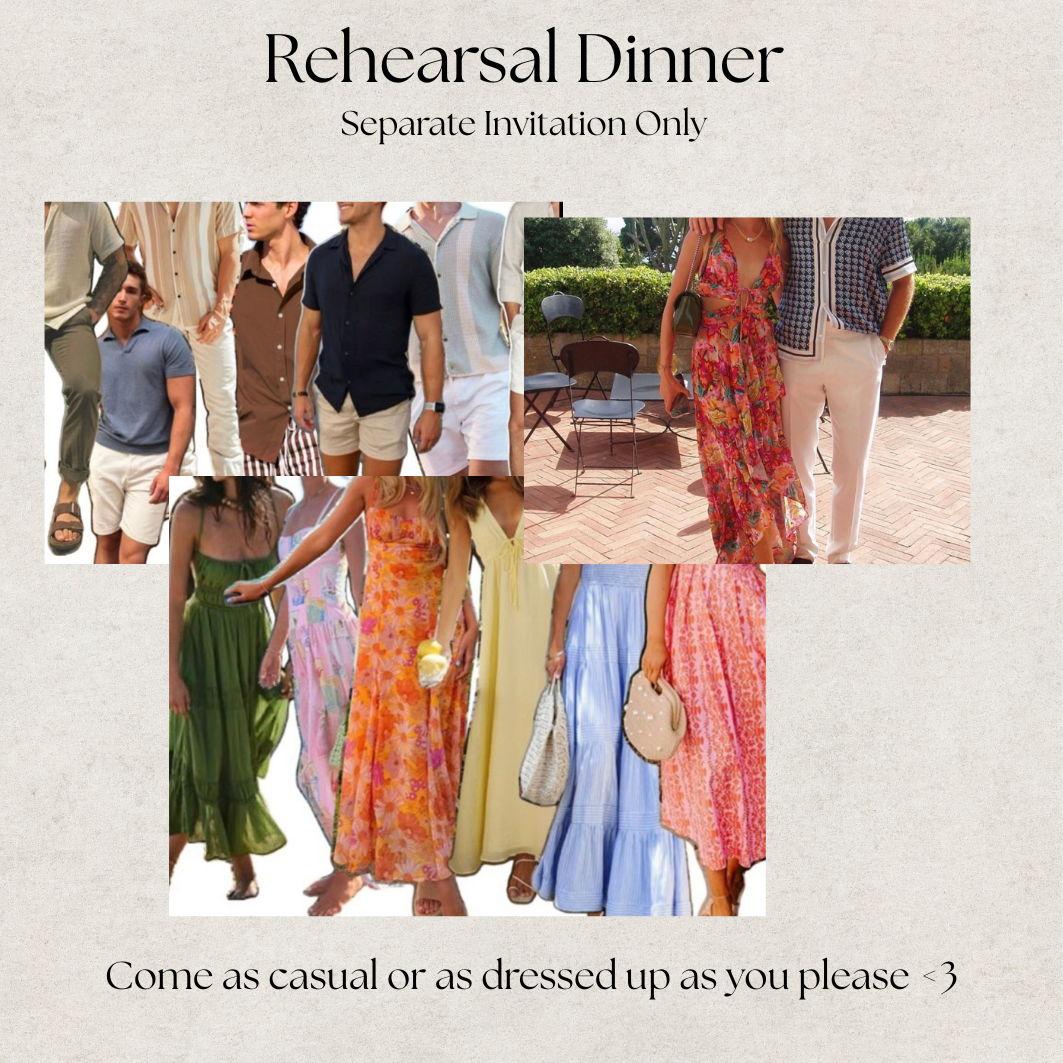 This event is "spring casual," whatever you feel best in! We would love a few "before the big day" pictures.