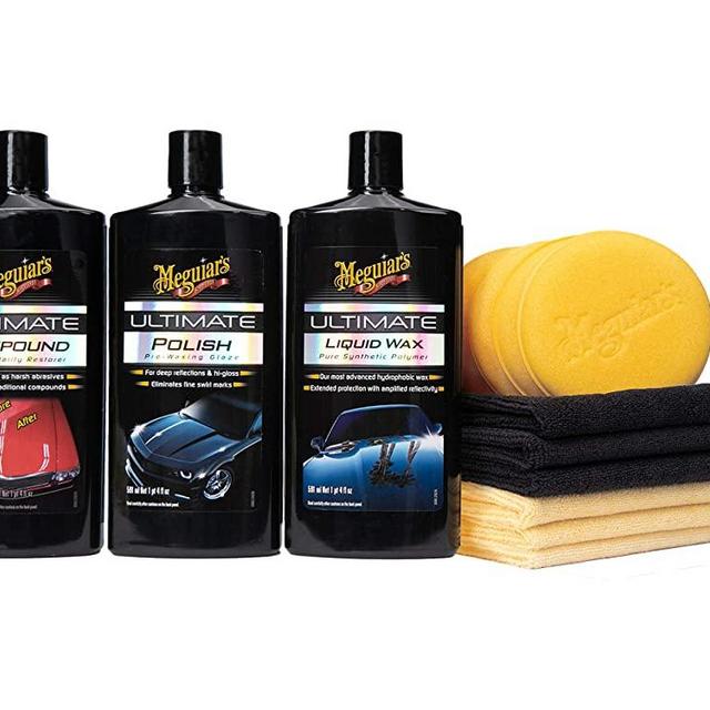 Meguiars G10924SP Gold Class Rich Leather Cleaner and Conditioning Spray,  24 Fluid Ounces, Black