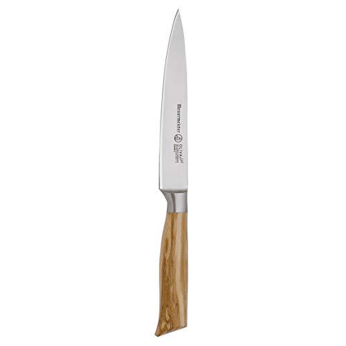 Messermeister Oliva Elité Utility Knife, Italian Olive Wood Handle, 6-Inch